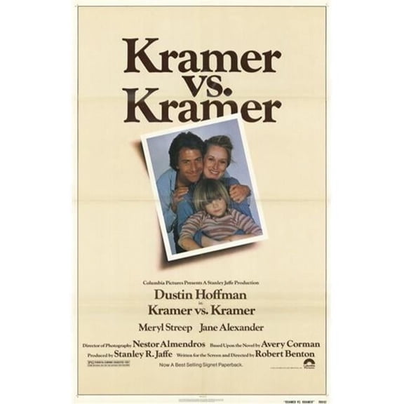 Posterazzi  Kramer Vs Kramer Movie Poster - 11 x 17 in.