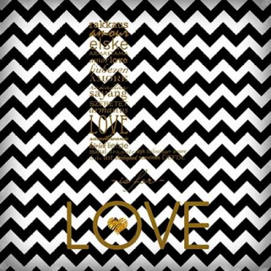 Posterazzi L is for Love II Canvas Art - Anna Quach (24 x 24)