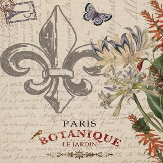 Posterazzi LE JARDIN PARIS Canvas Art - Piper Ballantyne (24 x 24)