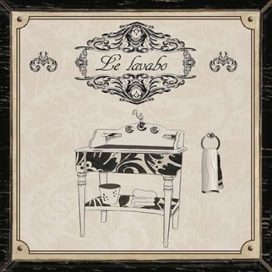 Posterazzi LE LAVABO Canvas Art - Piper Ballantyne (24 x 24)
