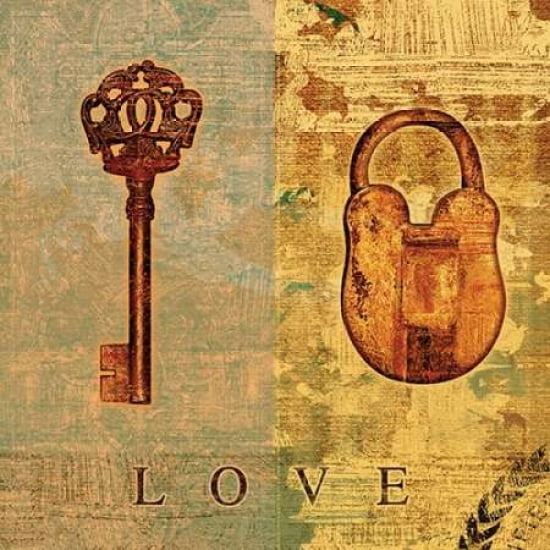 Posterazzi LOVE Canvas Art - Eric Yang (24 x 24)