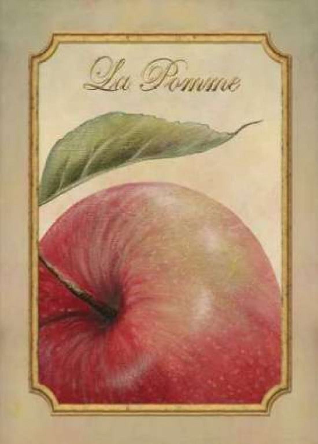 Posterazzi La Pomme Canvas Art - Delphine Corbin (18 x 24)