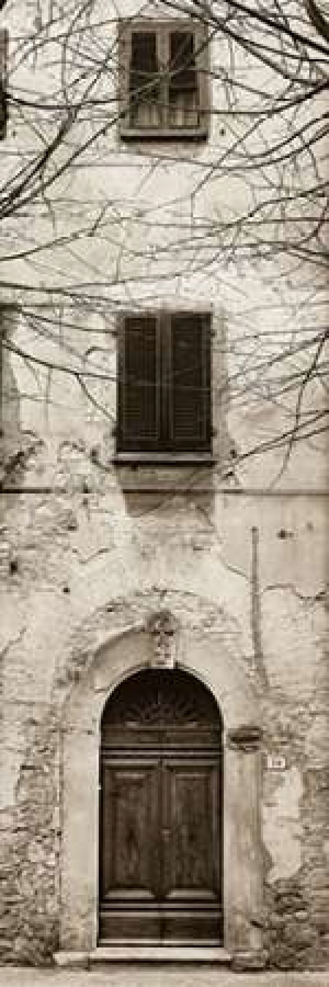 Posterazzi La Porta Via Volterra Canvas Art - Alan Blaustein (12 x 36)