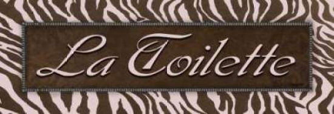 Posterazzi La Toilette Canvas Art - Todd Williams (12 x 36)