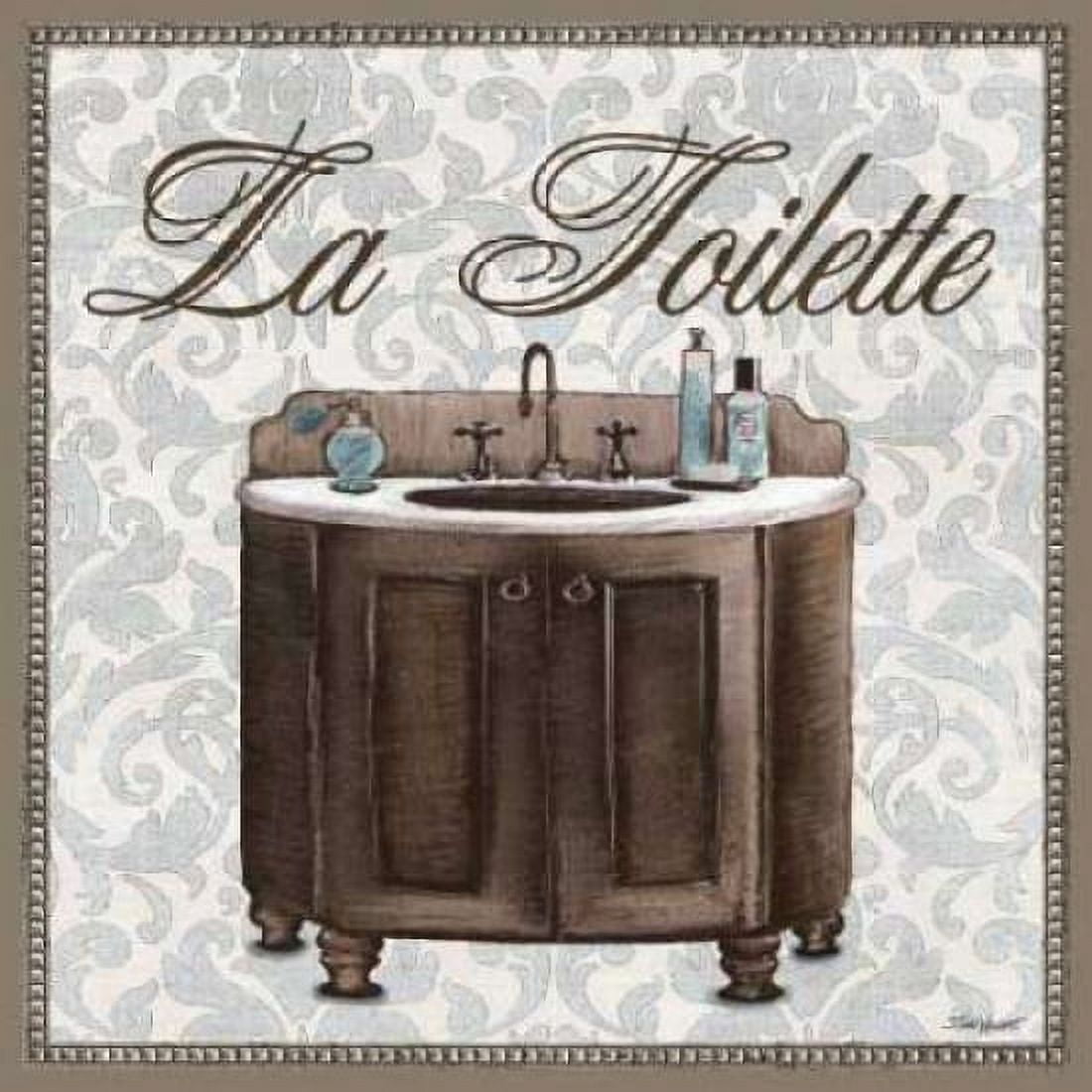 Posterazzi La Toilette Sqaure Canvas Art - Todd Williams (24 x 24)