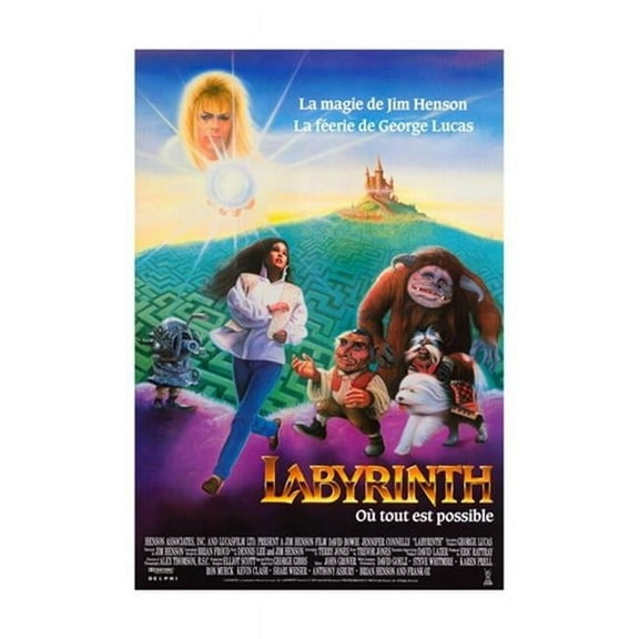 Posterazzi Labyrinth Movie Poster - 11 x 17 in.