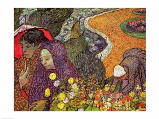 Posterazzi Ladies of Arles Canvas Art - Vincent Van Gogh (36 x 24)