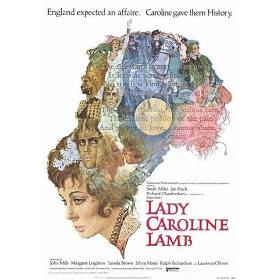 Posterazzi Lady Caroline Lamb Movie Poster - 11 x 17 in.