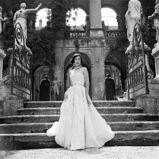 Posterazzi Lady in Formal Evening Dress Canvas Art - Genevieve Naylor (24 x 24)