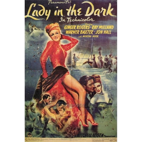 Posterazzi Lady in the Dark Movie Poster - 27 x 40 in.