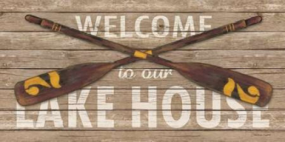 Posterazzi Lakehouse II Canvas Art - Stephanie Marrott (10 x 20)