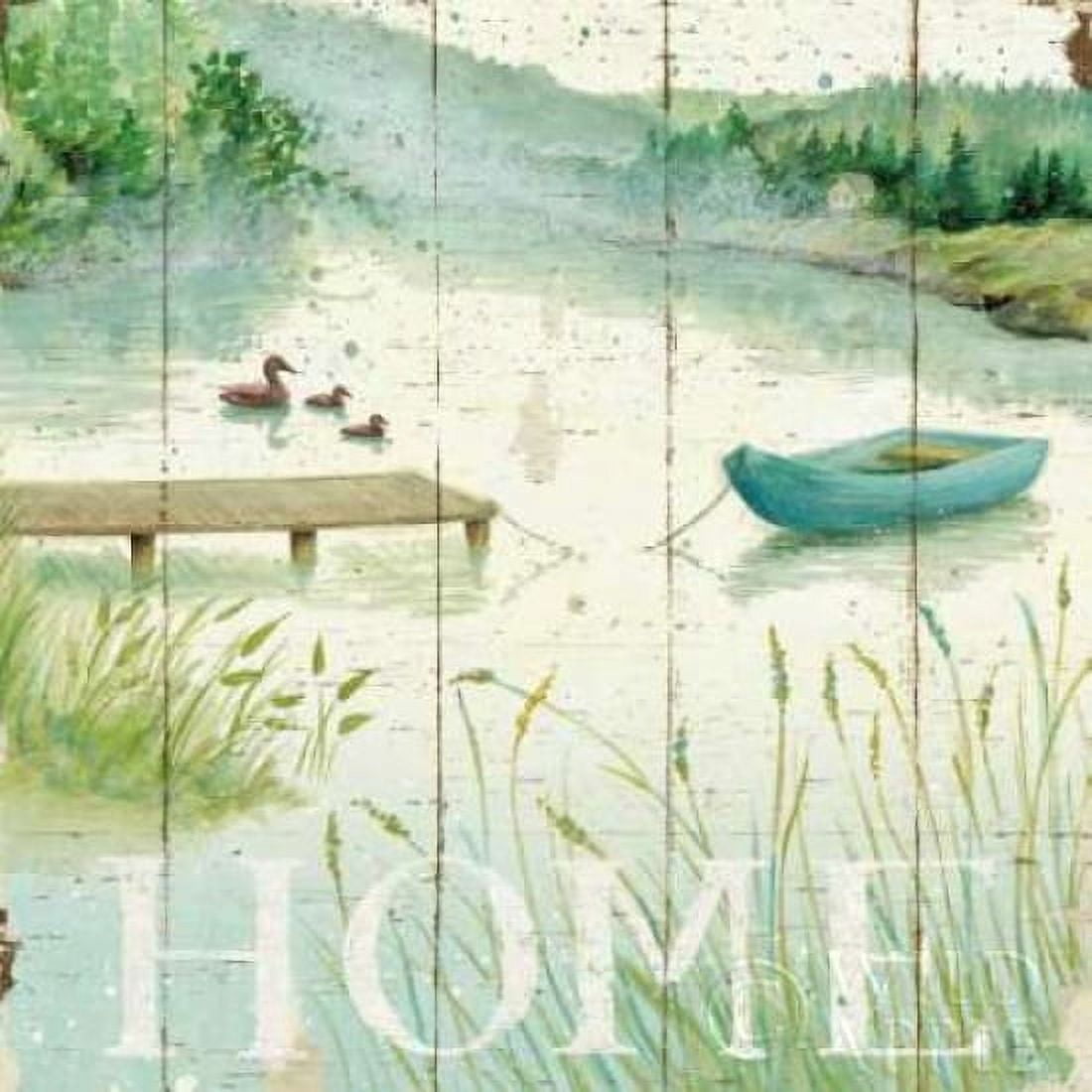 Posterazzi Lakeside I Canvas Art - Daphne Brissonnet (24 x 24)