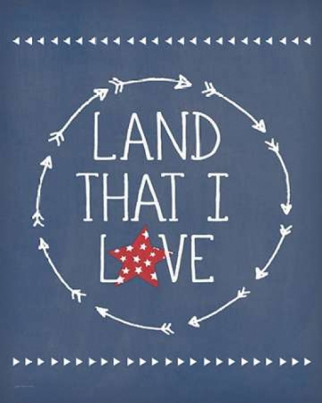 Posterazzi Land I Love Canvas Art - Jo Moulton (24 x 30)