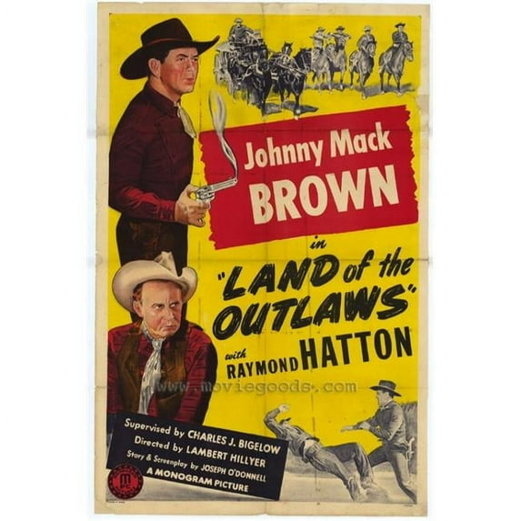 Posterazzi Land of the Outlaws Movie Poster - 27 x 40 in.
