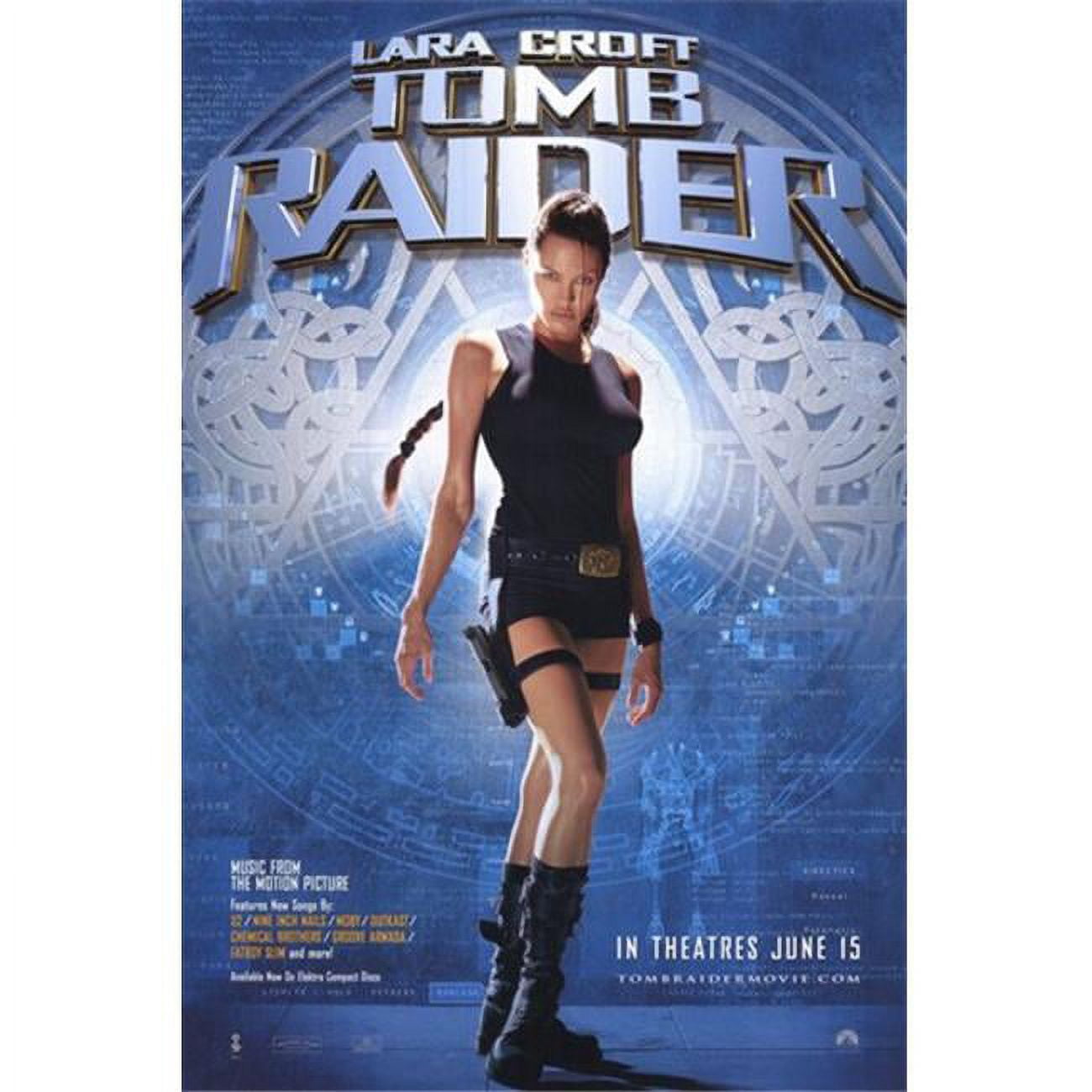Posterazzi Lara Croft Tomb Raider Movie Poster - 11 x 17 in