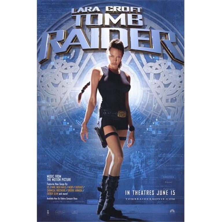 Lara Croft Tomb Raider Movie Poster (11 x 17) - Walmart.com