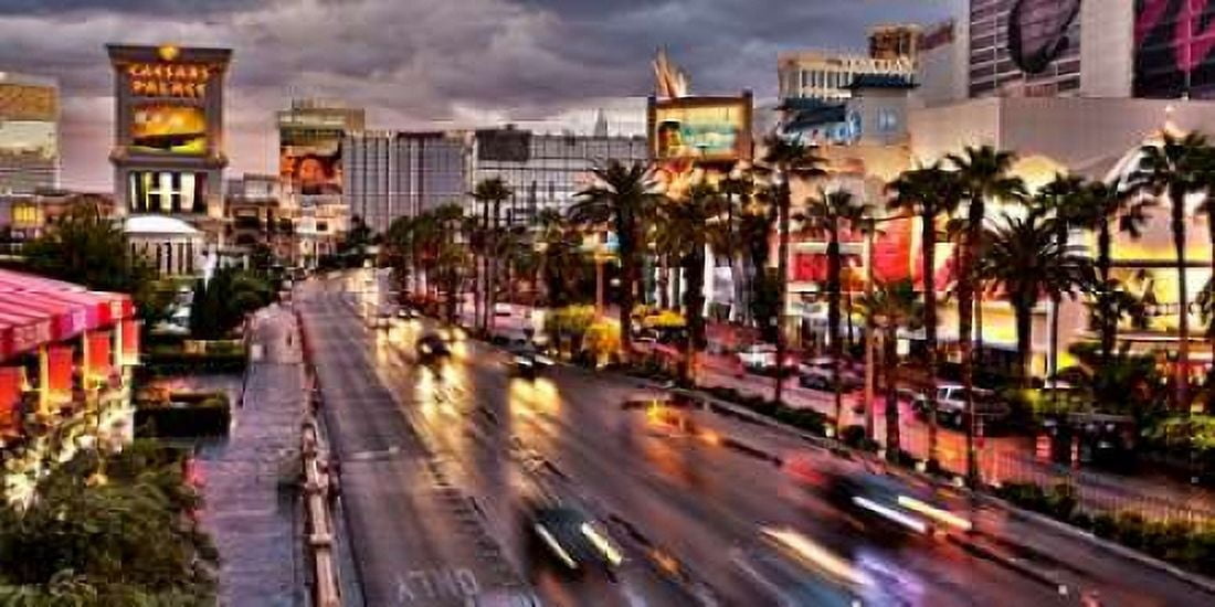 Posterazzi Las Vegas Canvas Art - Vadim Ratsenskiy (24 x 48)