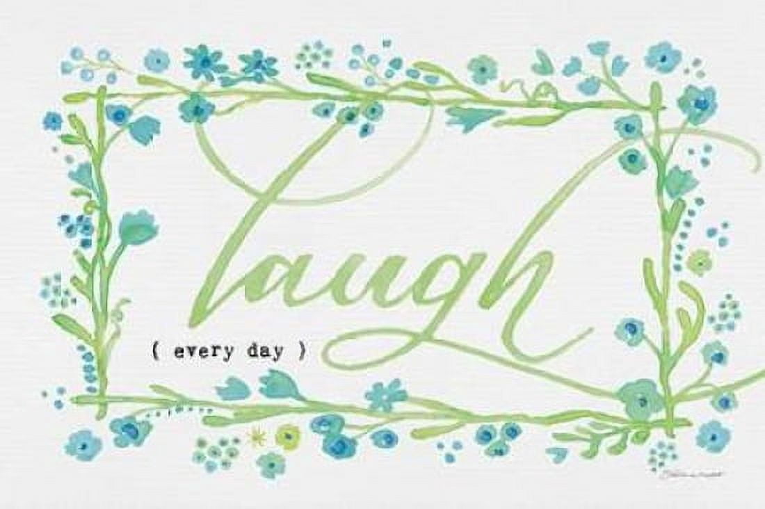 Posterazzi Laugh Canvas Art - Stephanie Marrott (12 x 18)