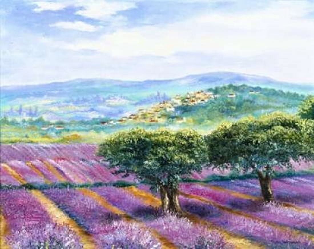 Posterazzi Lavender field Canvas Art - Rian Withaar (24 x 30)