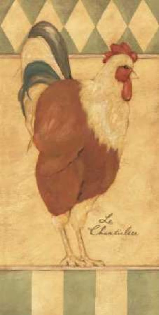 Posterazzi Le Chanticleer Canvas Art - Stephanie Marrott (24 x 48)