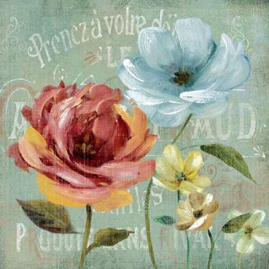 Posterazzi Le Jardin de Paris III Canvas Art - Carol Robinson (24 x 24)