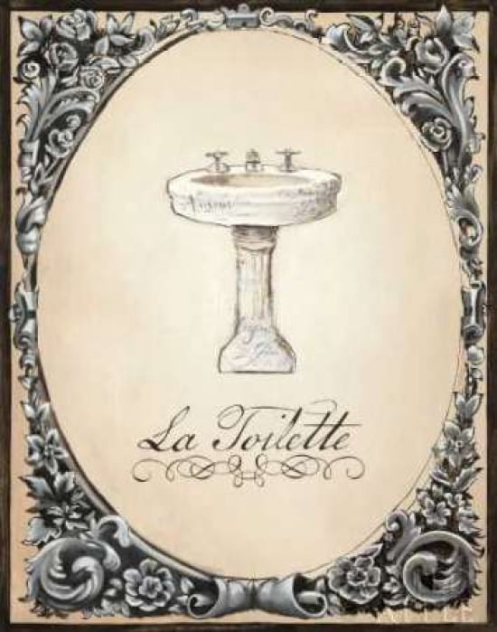 Posterazzi Le Petit Spa II Canvas Art - Emily Adams (22 x 28)