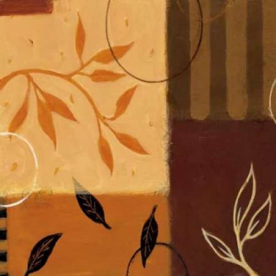 Posterazzi Leaf Poem II Canvas Art - Susan Dorf (24 x 24)