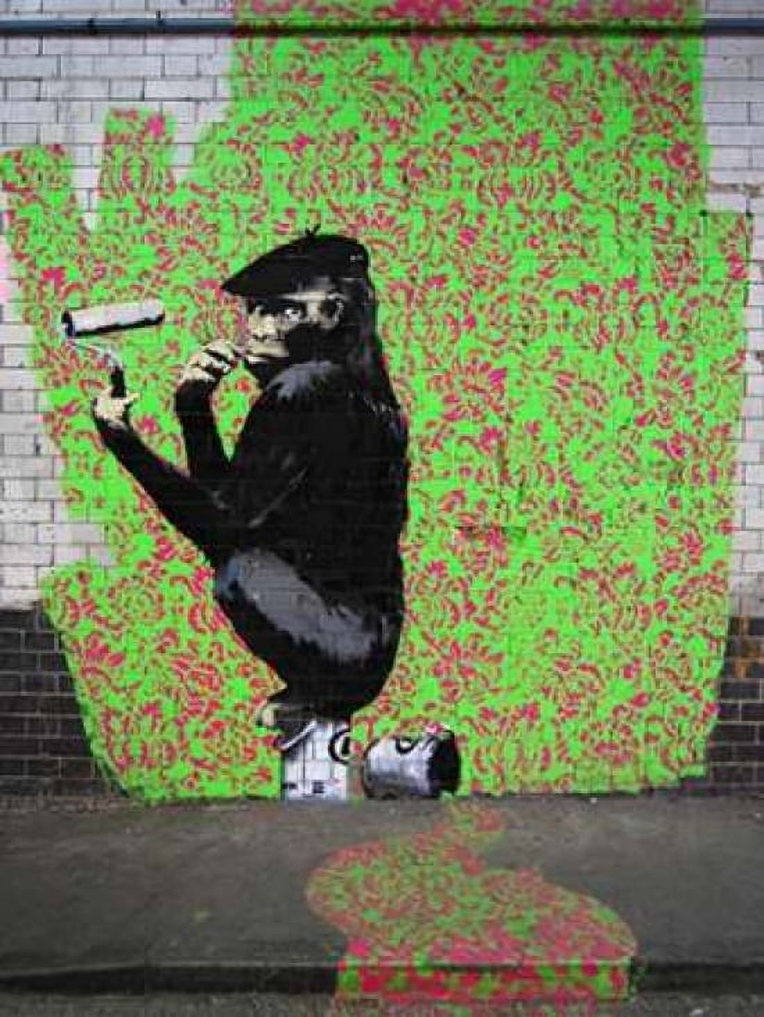 Posterazzi Leake Street London-graffiti attributed to Banksy Canvas Art - LOOP IMAGES (22 x 28)