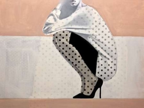 Posterazzi Leave Me Alone Canvas Art - Anna Kincaide (18 x 24)