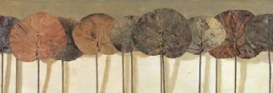 Posterazzi Leaves Show II Canvas Art - Patricia Pinto (12 x 36)