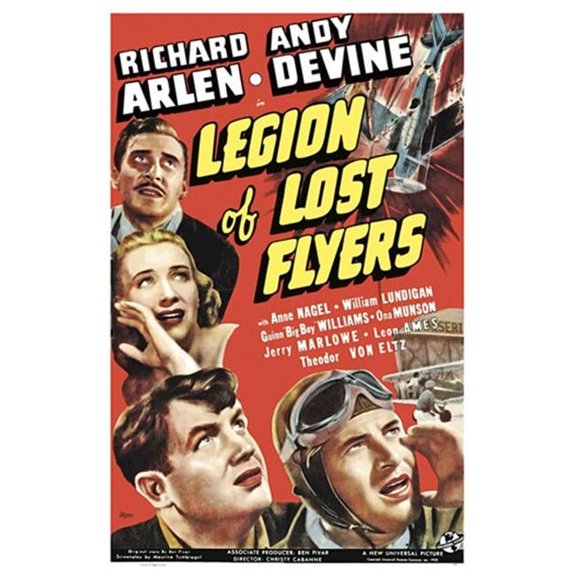 Posterazzi  Legion of Lost Flyers Movie Poster - 11 x 17 in.