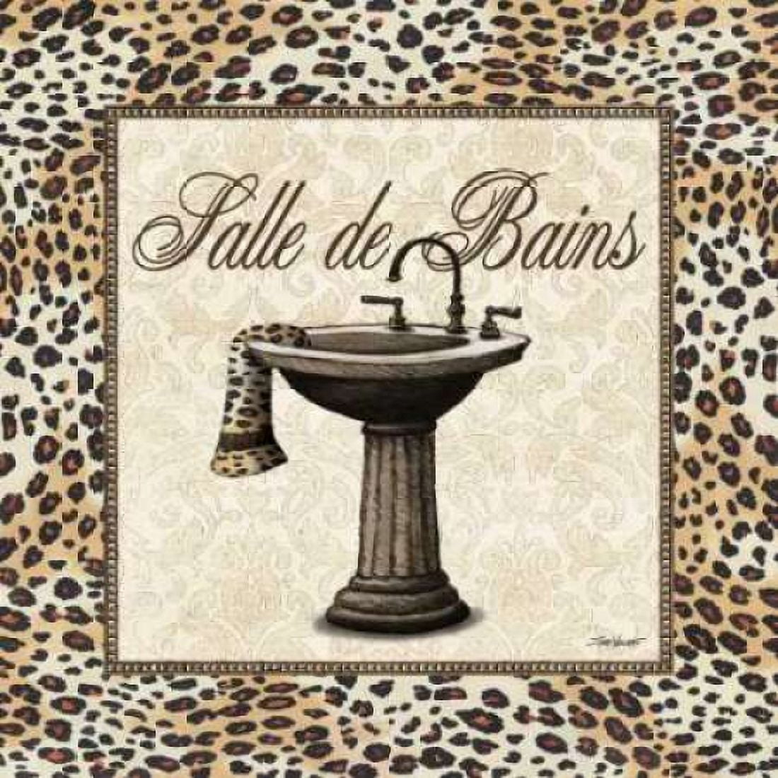 Posterazzi Leopard Sink Canvas Art - Todd Williams (24 x 24)