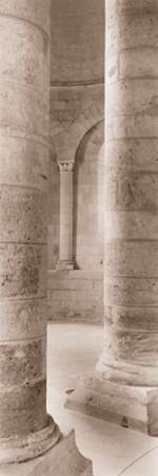 Posterazzi Les Colonnes II Canvas Art - Alan Blaustein (12 x 36)