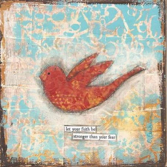 Posterazzi Let Your Faith Canvas Art - Cassandra Cushman (24 x 24)