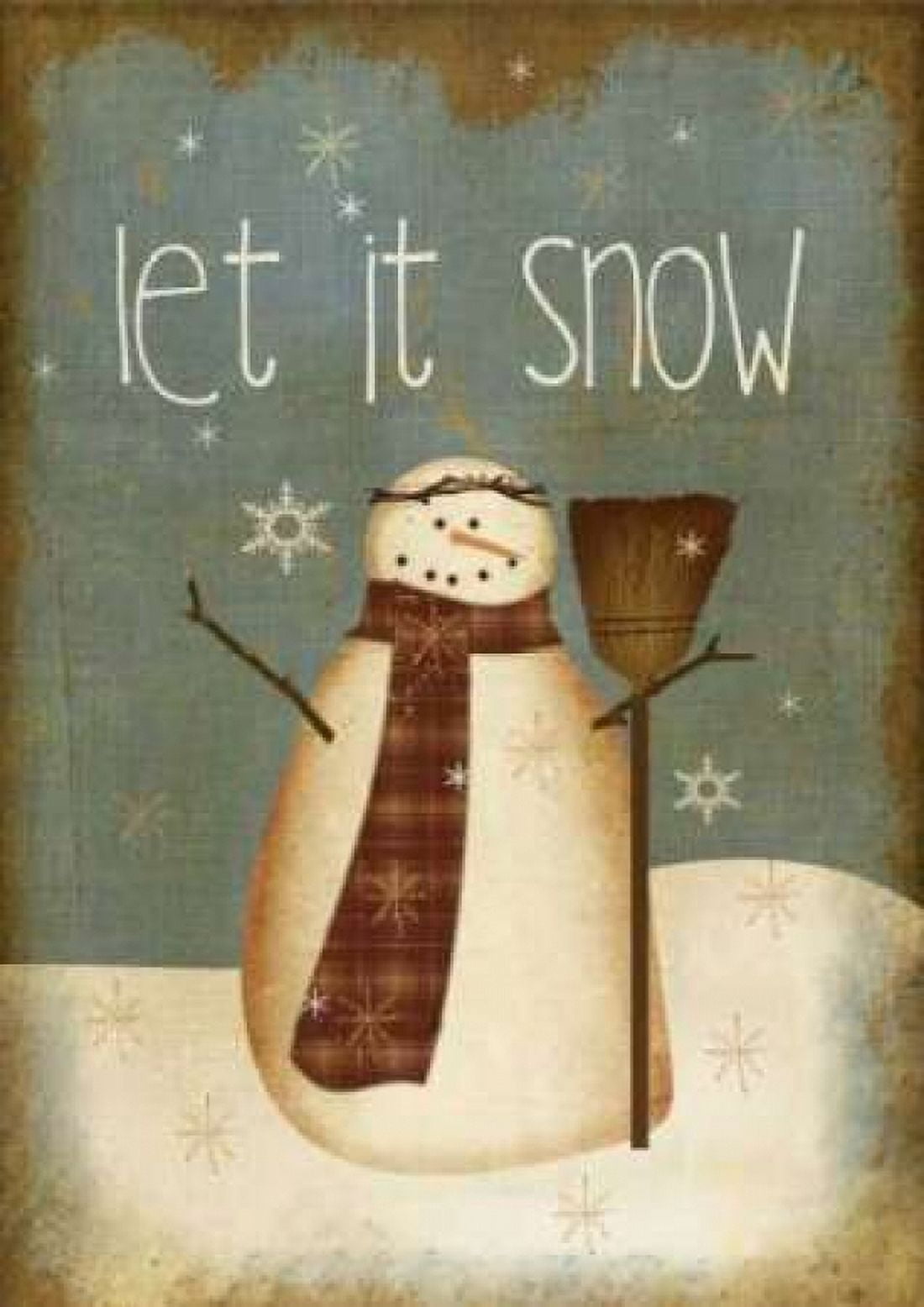 Posterazzi Let it Snow Canvas Art - Beth Albert (20 x 28)