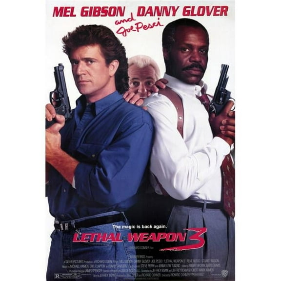 Posterazzi  Lethal Weapon 3 Movie Poster - 27 x 40 in.