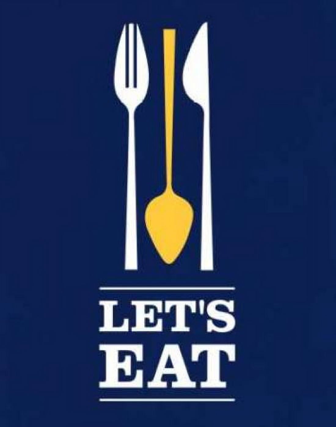 Posterazzi Lets Eat Canvas Art - Genesis Duncan (22 x 28)
