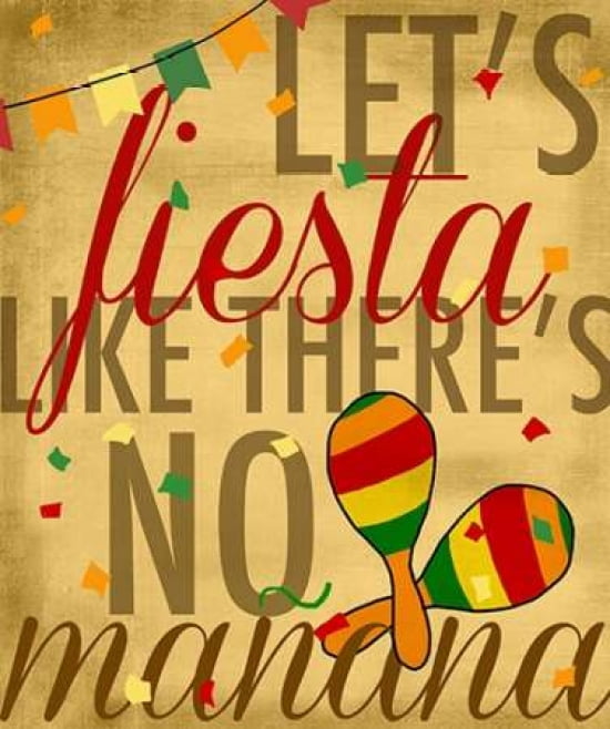 Posterazzi Lets Fiesta Canvas Art - Anna Quach (20 x 24)