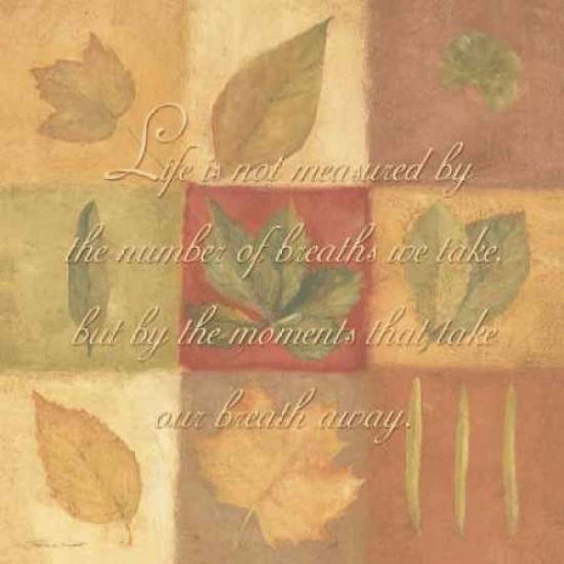 Posterazzi Life is Not Measured Canvas Art - Stephanie Marrott (24 x 24)