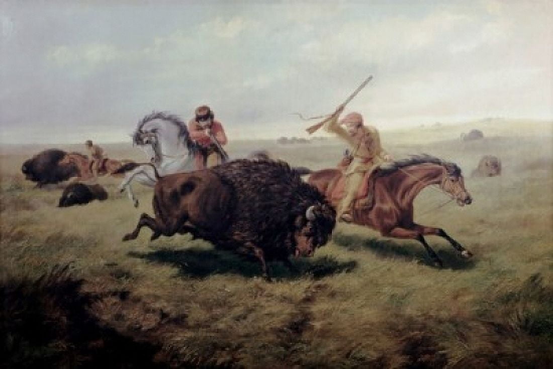 Posterazzi Life of the Hunter Arthur Fitzwilliam Tait (1819-1905American) Canvas Art - Arthur Fitzwilliam Tait (24 x 36)