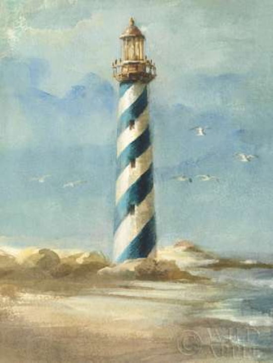 Posterazzi Lighthouse I Canvas Art - Danhui Nai (18 x 24)