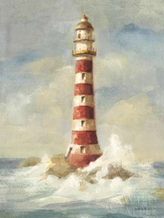 Posterazzi Lighthouse II Canvas Art - Danhui Nai (18 x 24)