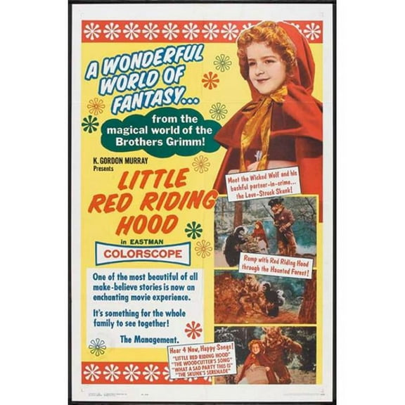 Posterazzi  Little Red Riding Hood Movie Poster - 27 x 40 in.