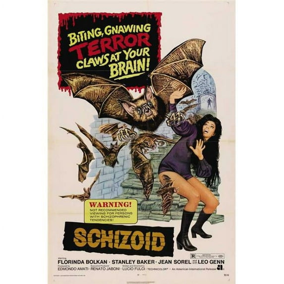 Posterazzi Lizard in a Womans Skin Movie Poster