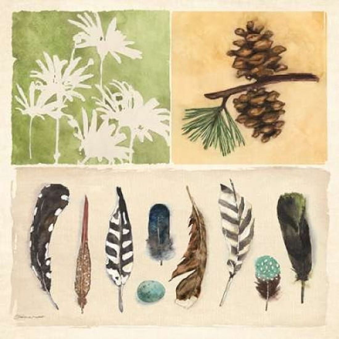 Posterazzi Lodge Collage IV Canvas Art - Stephanie Marrott (24 x 24)