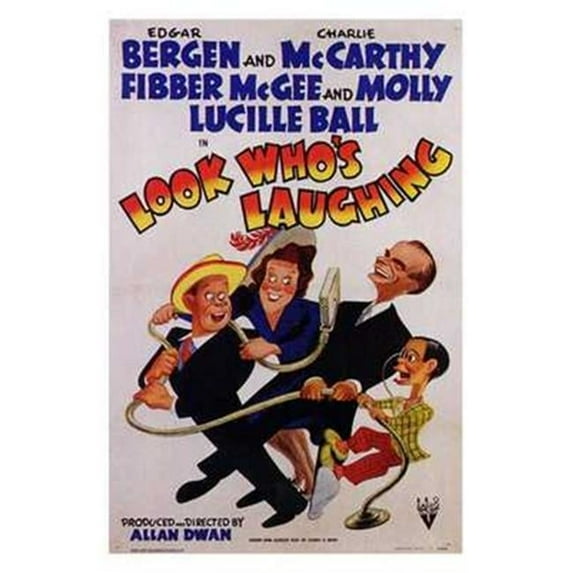 Posterazzi Look Whos Laughing Movie Poster - 11 x 17 in.