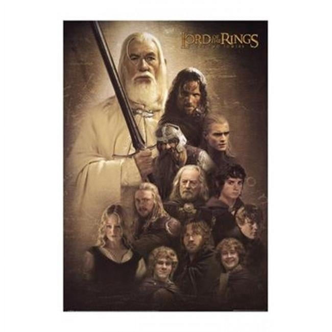 Posterazzi Lord of the Rings the Two Towers Movie Poster - 11 x 17 in ...