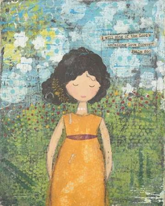 Posterazzi Lords Unfailing Love Canvas Art - Cassandra Cushman (24 x 30)