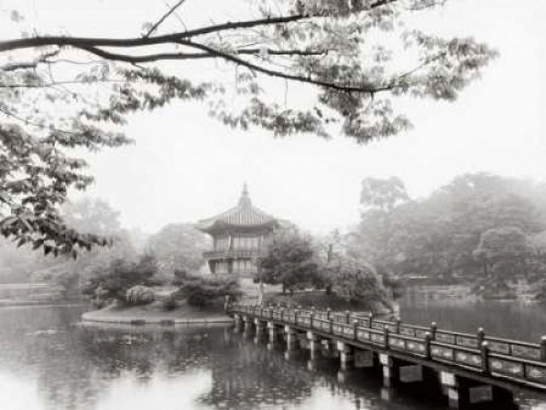 Posterazzi Lotus Pavillion II Canvas Art - Monte Nagler (18 x 24)