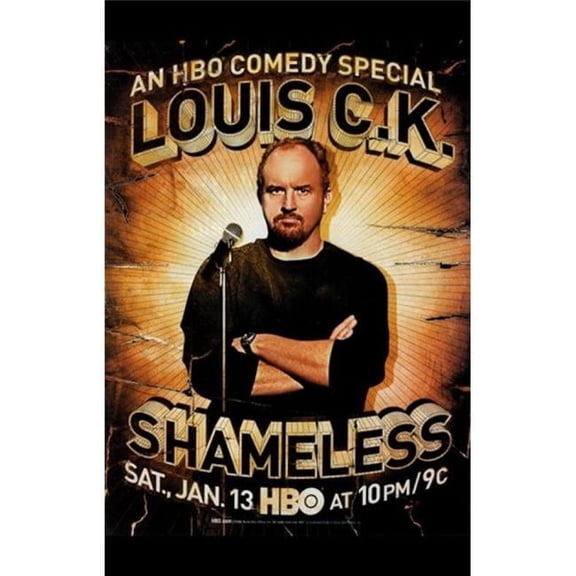 Posterazzi  Louis C.K. Shameless Movie Poster - 11 x 17 in.